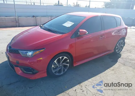 2017 Toyota Corolla Im from USA, damaged, VIN JTNKARJE4HJ537377
